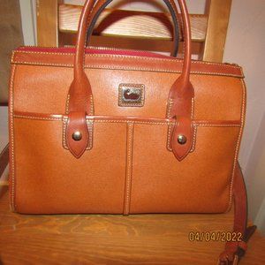 Dooney and Bourke brown  doctor type satchel